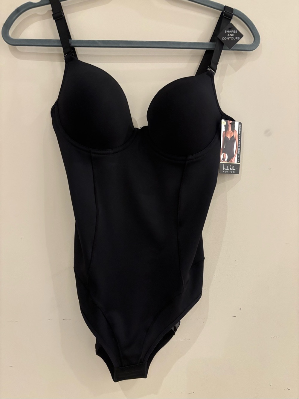 NWT Black Shaping Contour Bodysuit